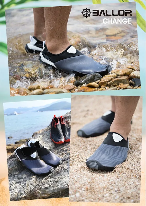 韓國 Ballop Water Sport Aqua Shoes 水陸兩用浮潛鞋 (變色灰, Change)