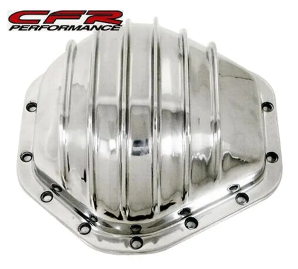 1973-00 CHEVY-GMC TRUCK POLISHED ALUMINUM REAR DIFFERENTIAL COVER - 14 BOLT W- 10.5" RING GEAR