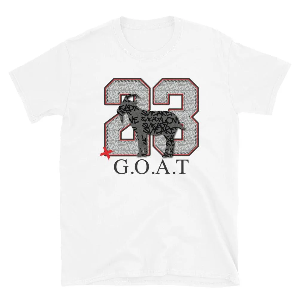 23 G.O.A.T Shirt to Match Air Jordan 1 Retro High OG Rebellionaire