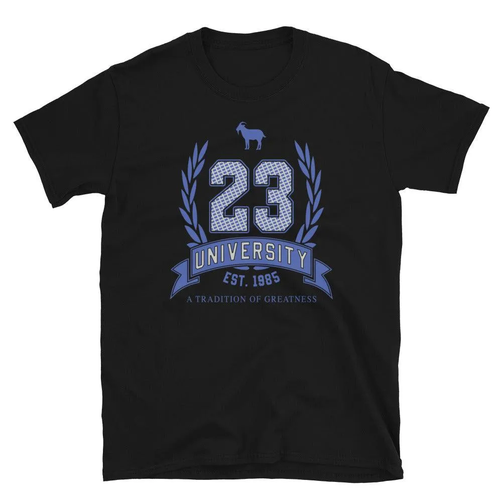 23 University Shirt To Match Air Jordan 5 Racer Blue