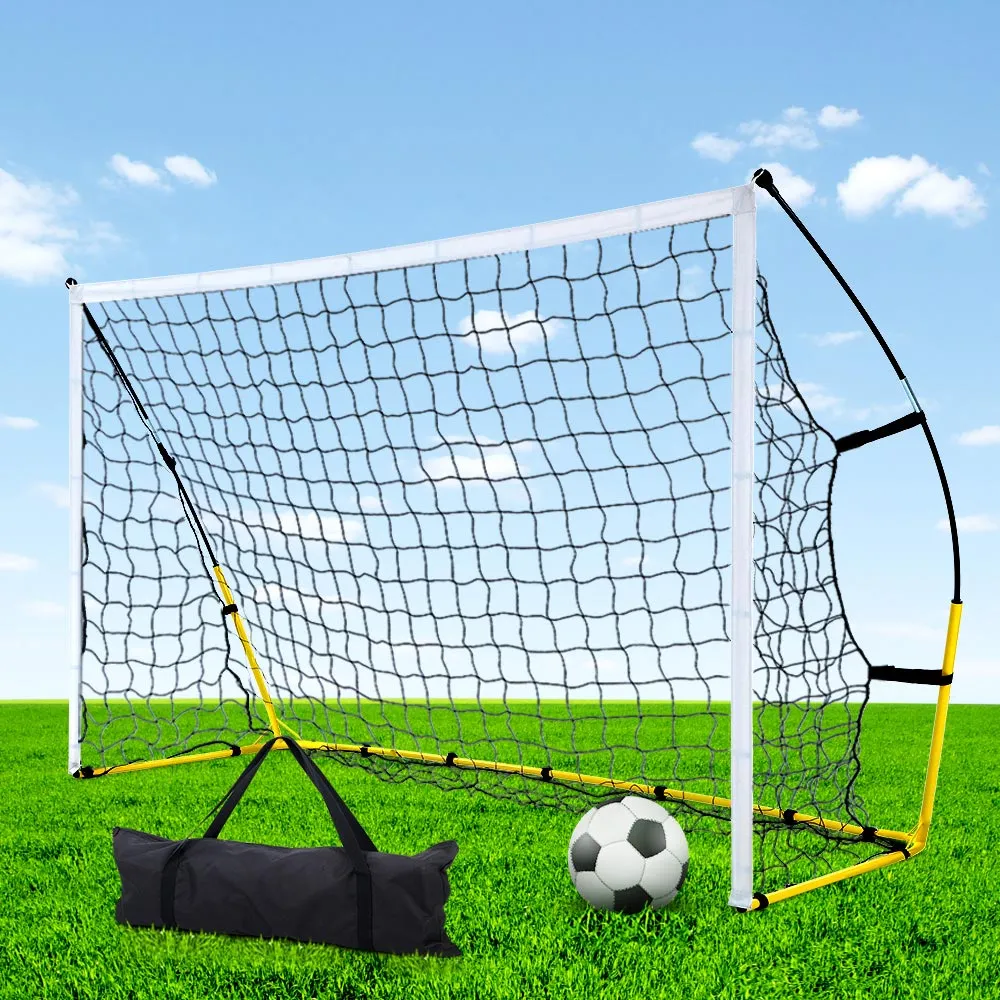 2.4m Football Soccer Net Portable Goal Net Rebounder Sports Training