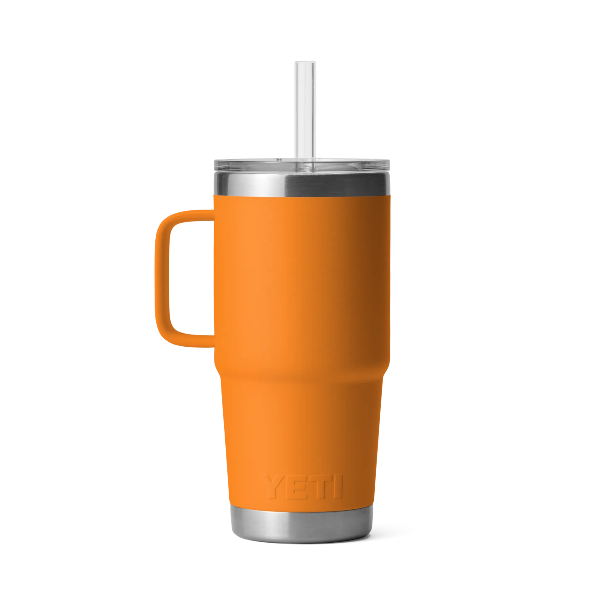 25 oz. / 739ml Straw Mug w/ Straw Lid - King Crab Orange