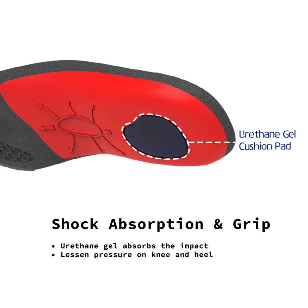 2X Pair Full Whole Insoles Shoe Inserts S Size Arch Support Foot Pads