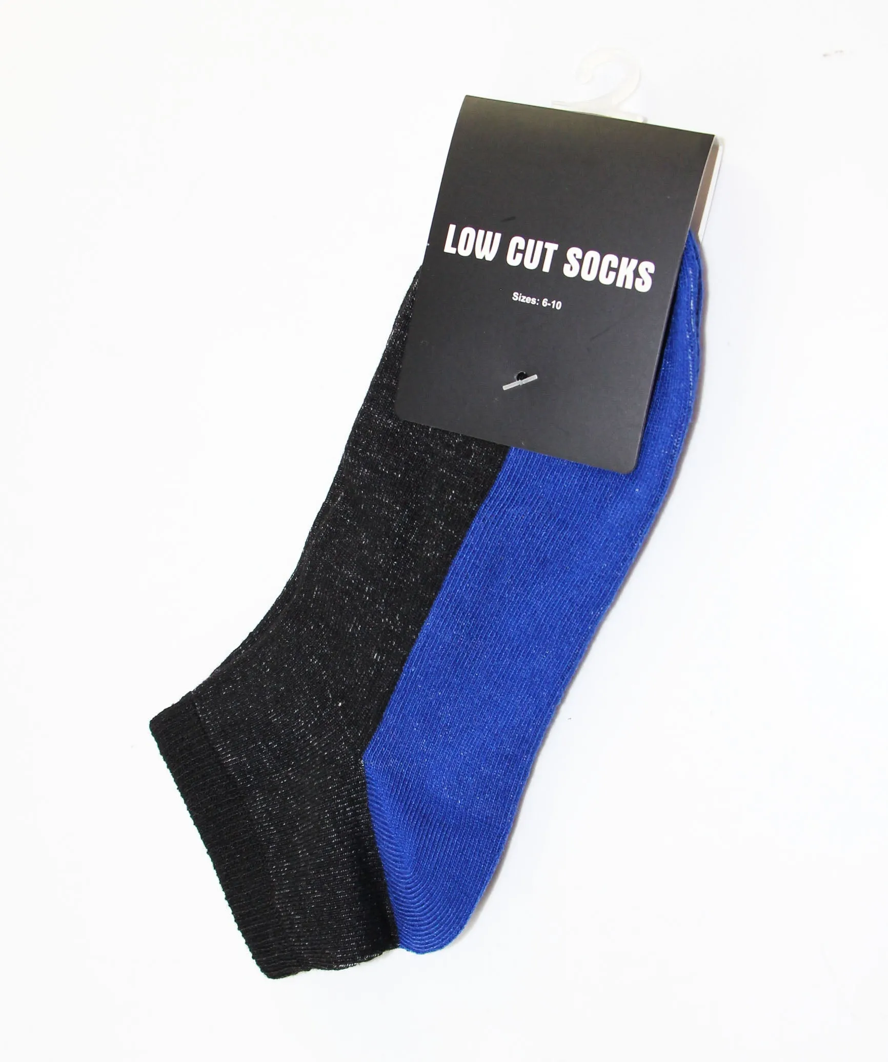 6 x Mens Low Cut White Black Blue Grey Sport Casual Socks