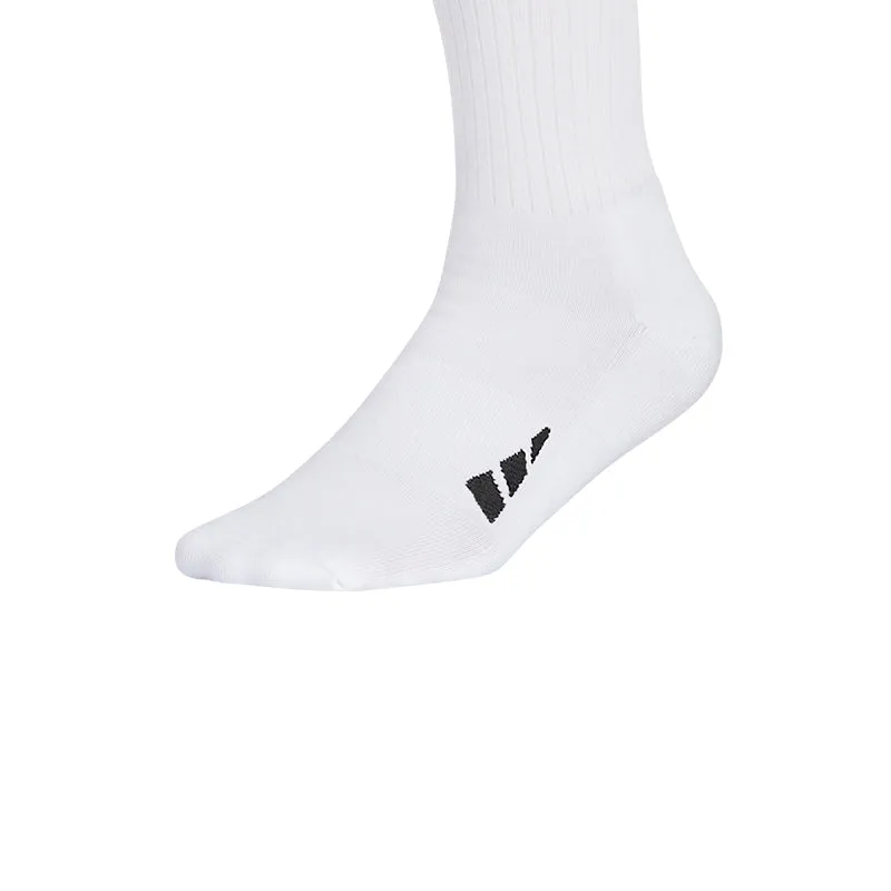 ADIDAS Knee-High Women's Socks (White/Black)