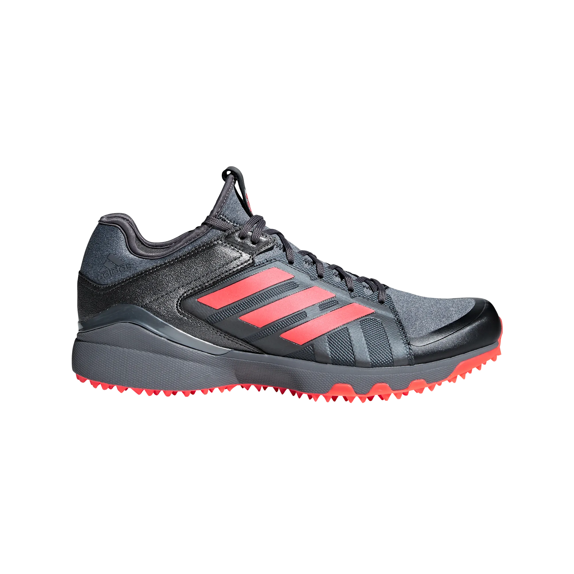 Adidas Lux Speed 2019 Black/Red/Night Hockey Shoes