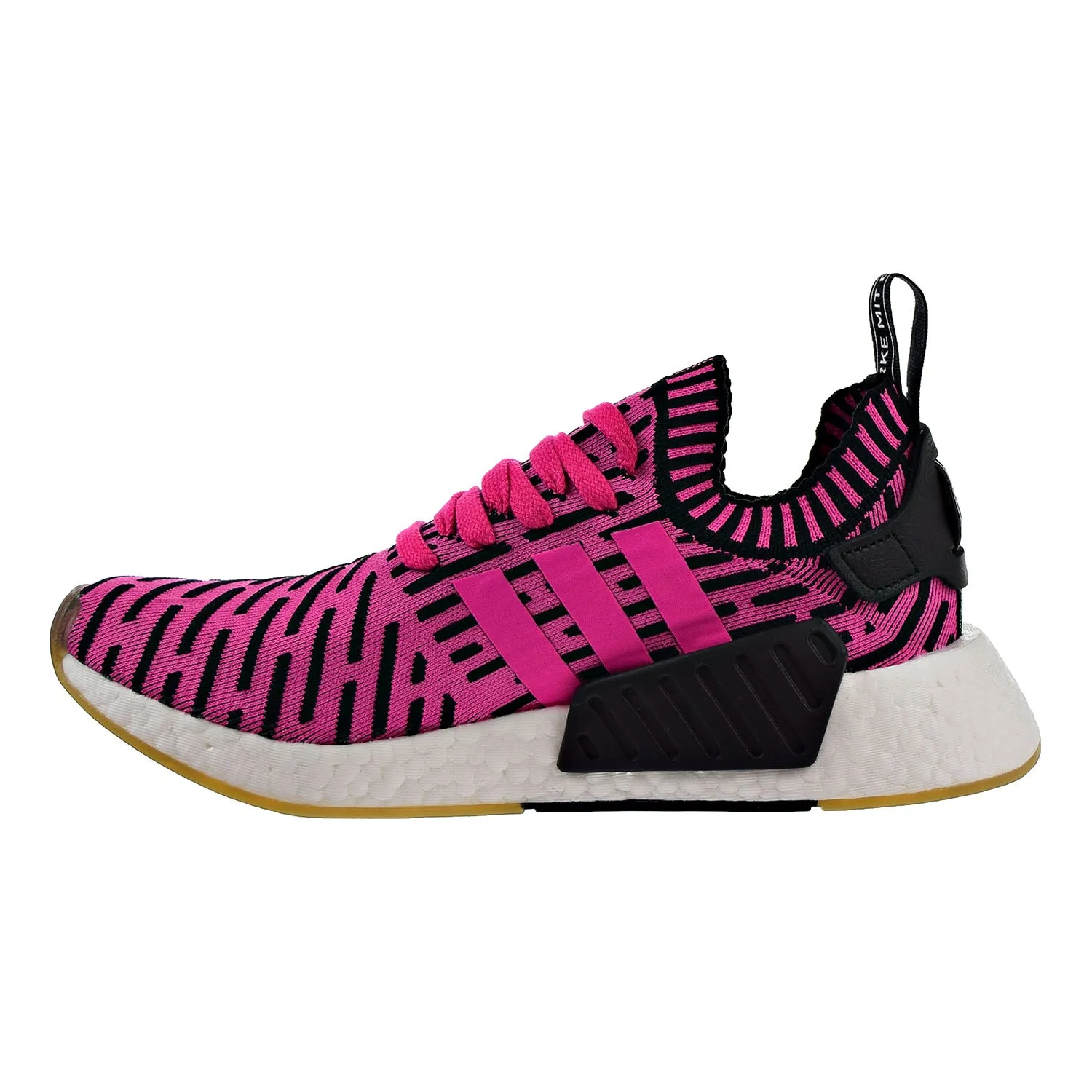 Adidas Originals NMD_R2 Primeknit Men's Shoes Pink/Pink/Core Black