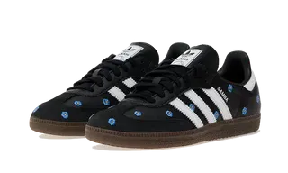 Adidas Samba Light Blue Floral Core Black