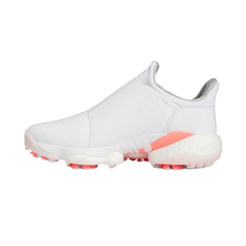 ADIDAS Tour360 Infinity BOA Women's Spikeless Shoes (White/Pink)