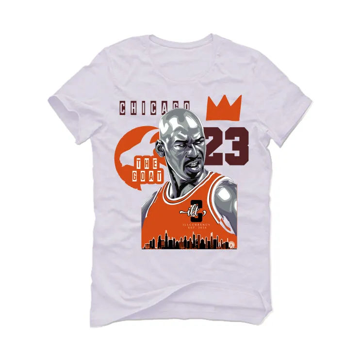 Air Jordan 3 GS “Mars Stone” White T-Shirt (The Goat)