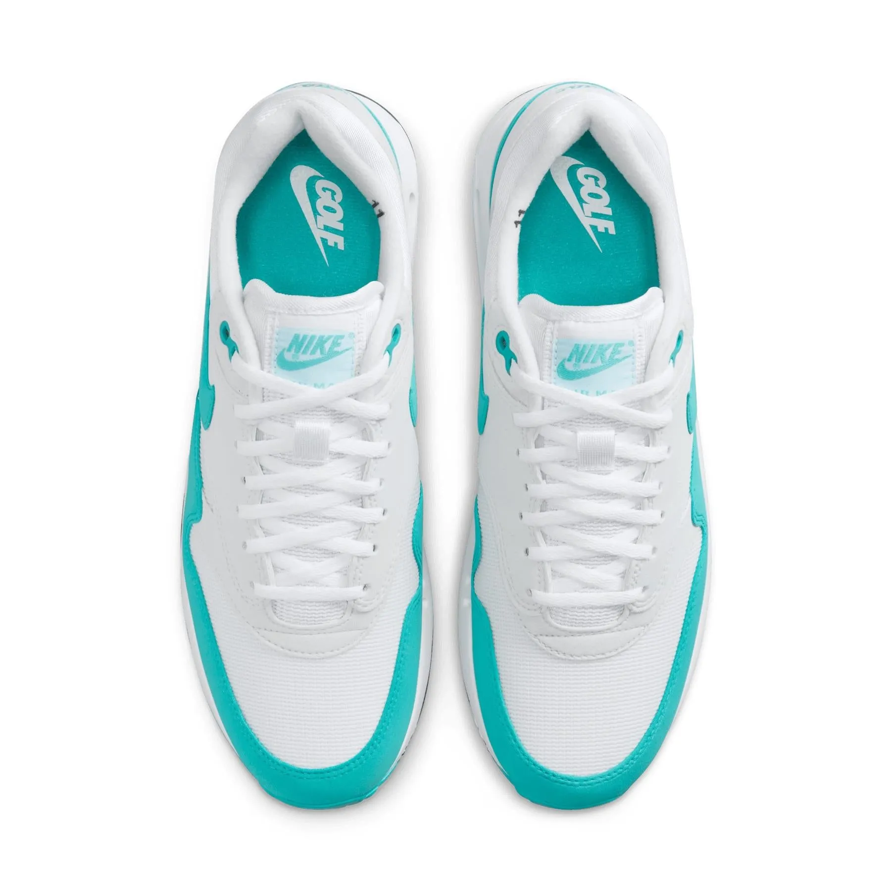 Air Max 1 '86 OG Golf Shoes Turquoise/White - SU24