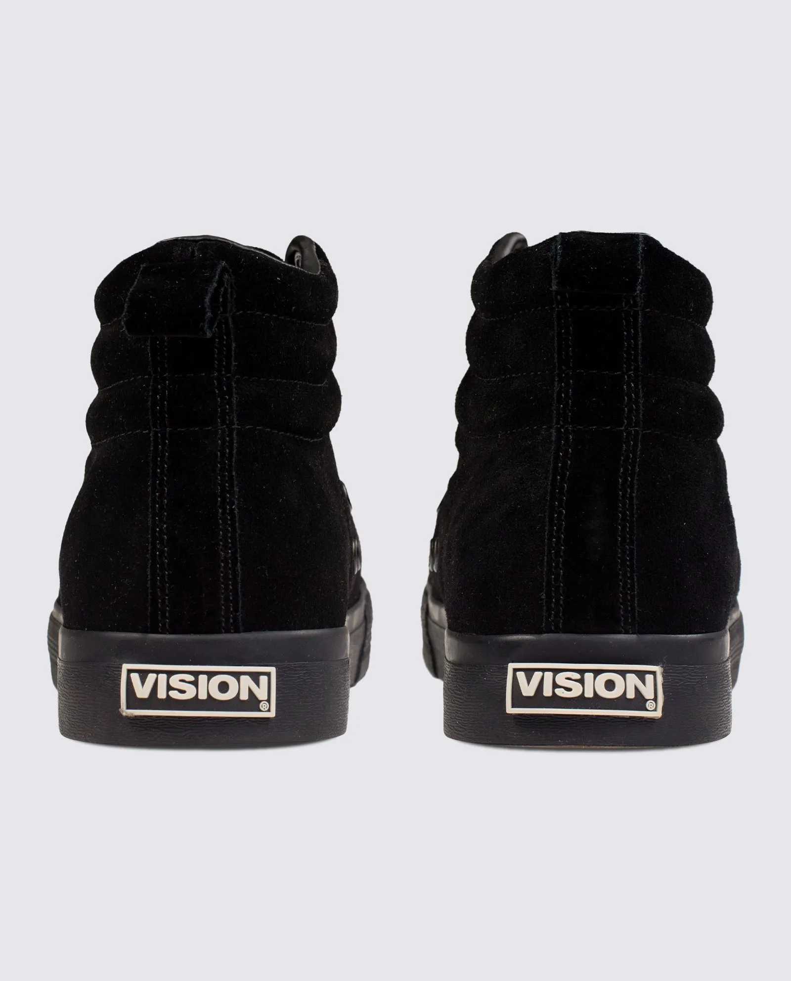 All Suede High Top Sneakers - Black