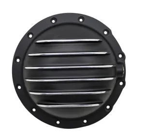 ALUMINUM CORPORATE JEEP DIFFERENTIAL COVER - CORPORATE 12 BOLT - BLACK