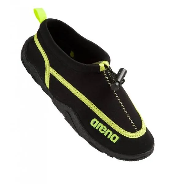 Arena Unisex Polybag Aquashoes Black Green