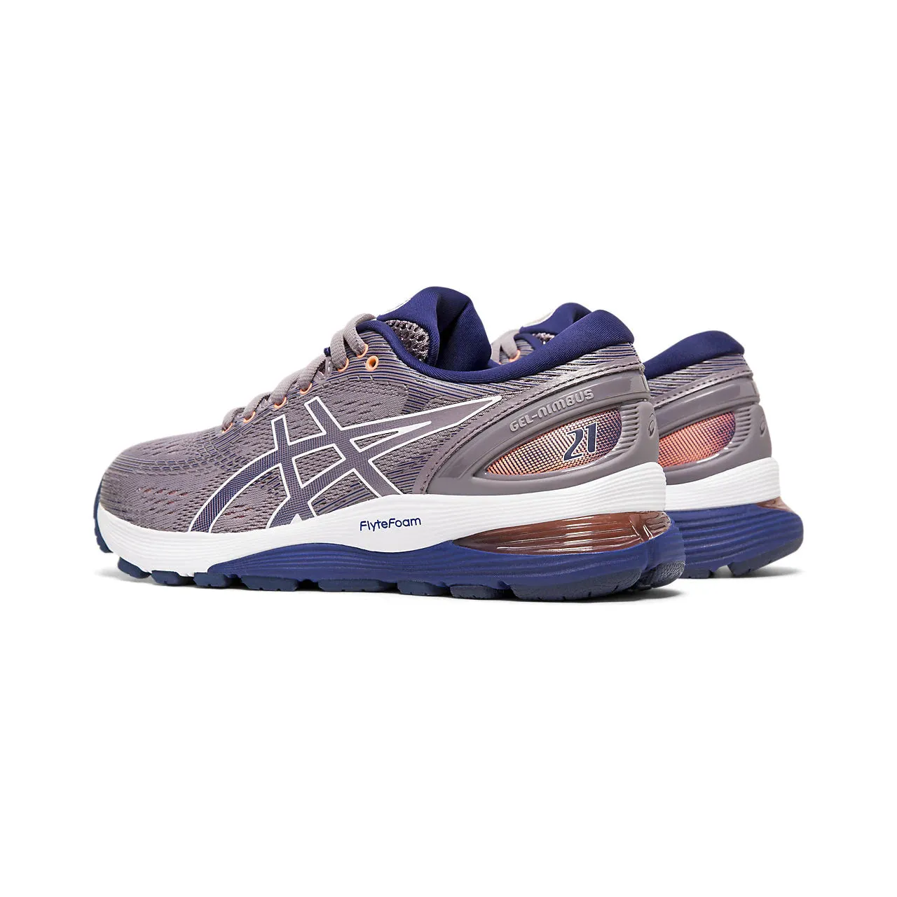 Asics Gel Nimbus 21 Lavender Womens Running Shoes