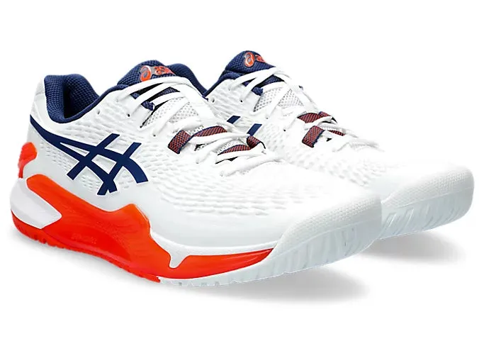 Asics Gel-Resolution 9 Men White/Blue Expanse