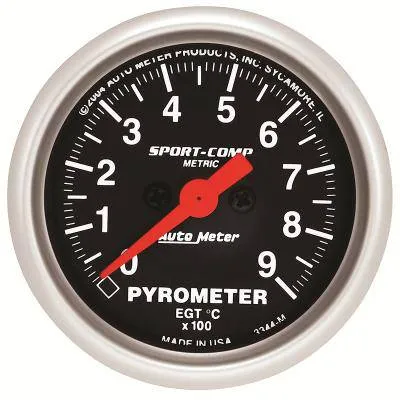 Autometer Water, Boost, EGT Gauge Kit