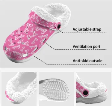 Barbie Clogs (with Fleece)