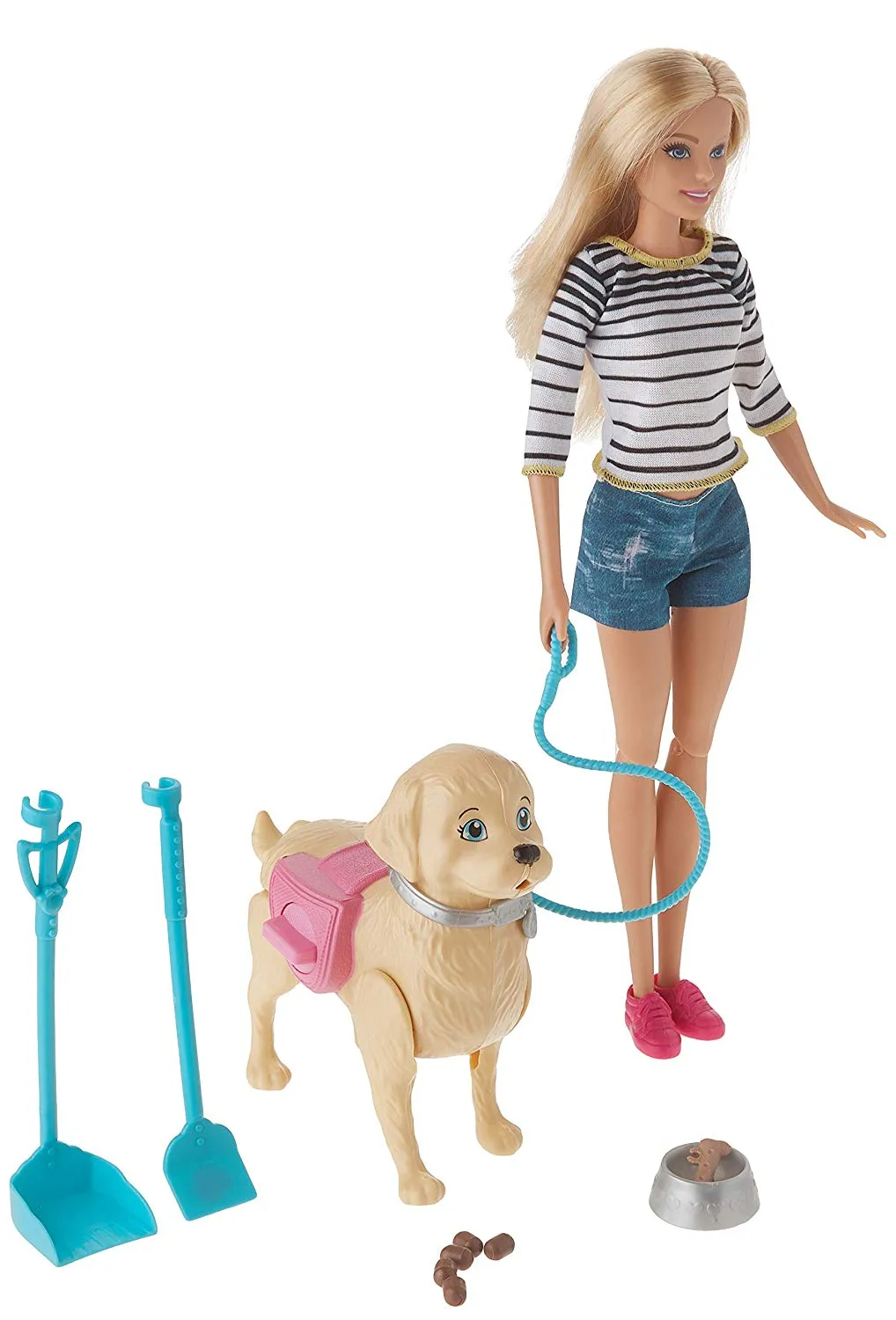 Barbie Walk & Potty Pup, Blonde