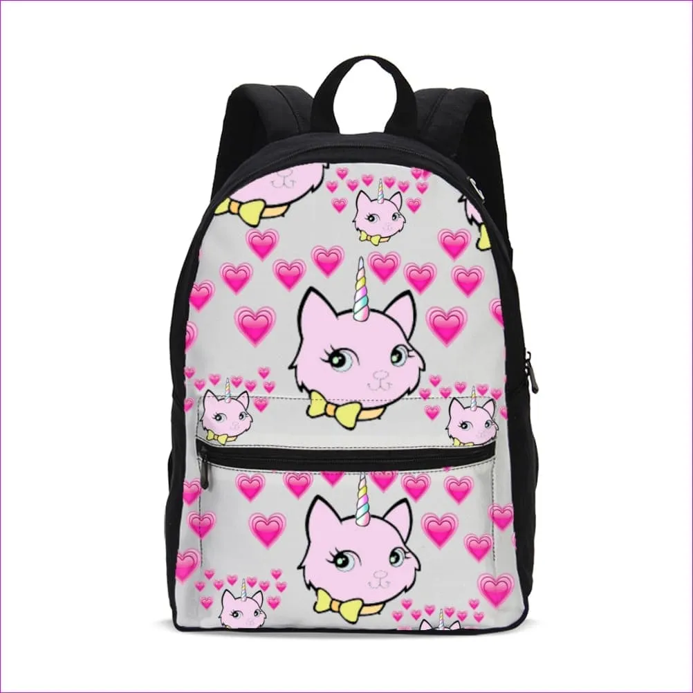 Bec & Friends Uni-Kitten Small Canvas Backpack