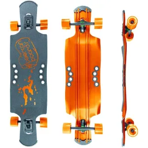 Beercan Orange 40" Kegger Drop Through Longboard