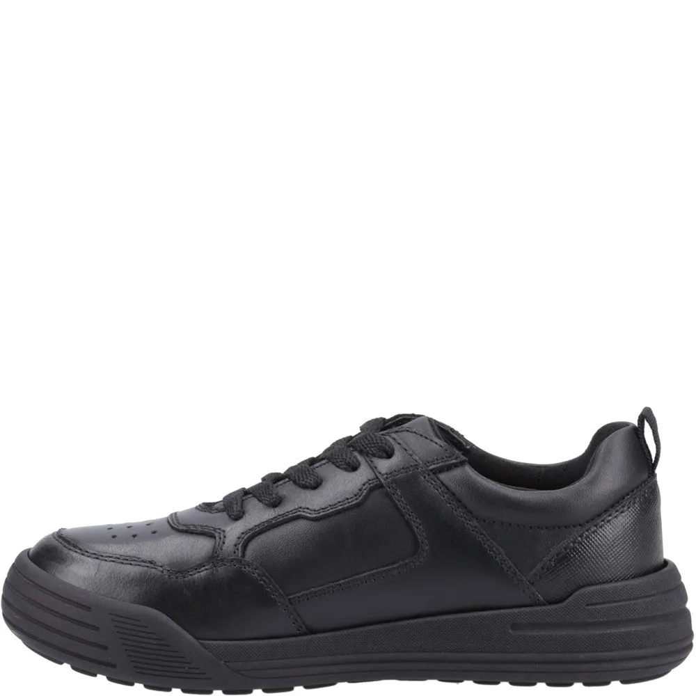 Black Shane Junior School Shoes