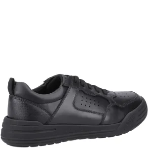 Black Shane Junior School Shoes