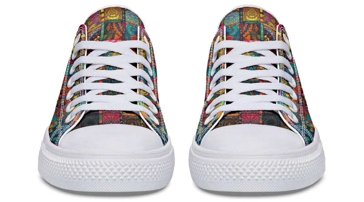 Blotter Quilt Low Top Shoes