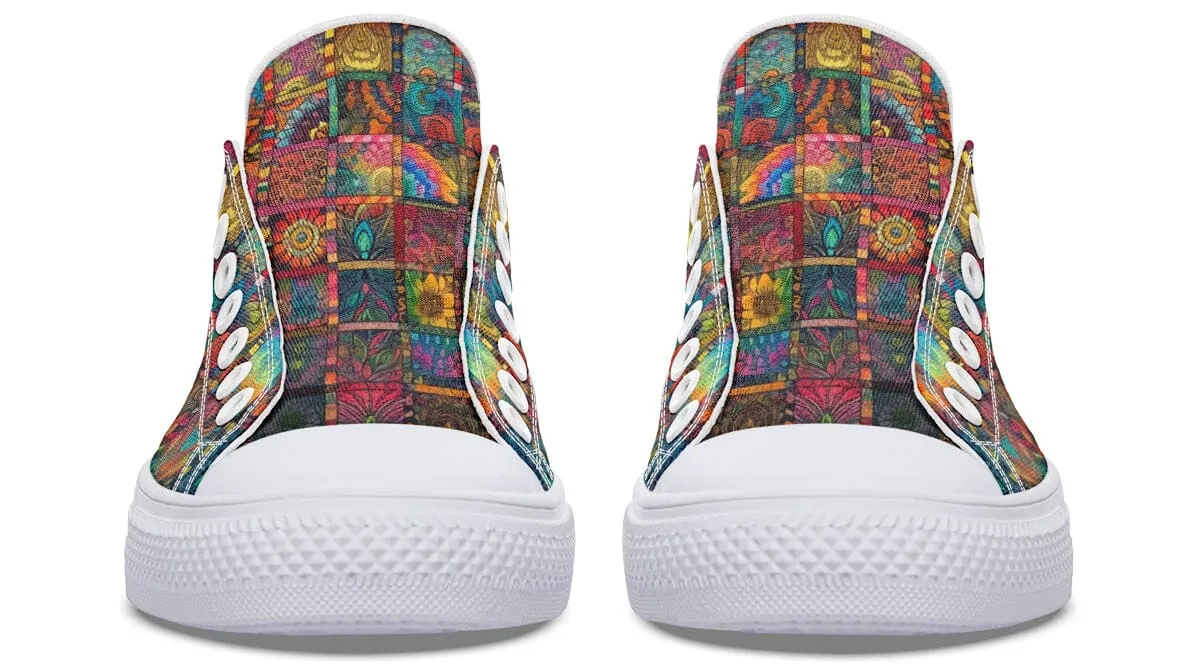 Blotter Quilt Low Top Shoes