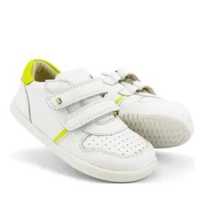 Bobux Kids IWalk IW Riley Sneaker White Neon 638111