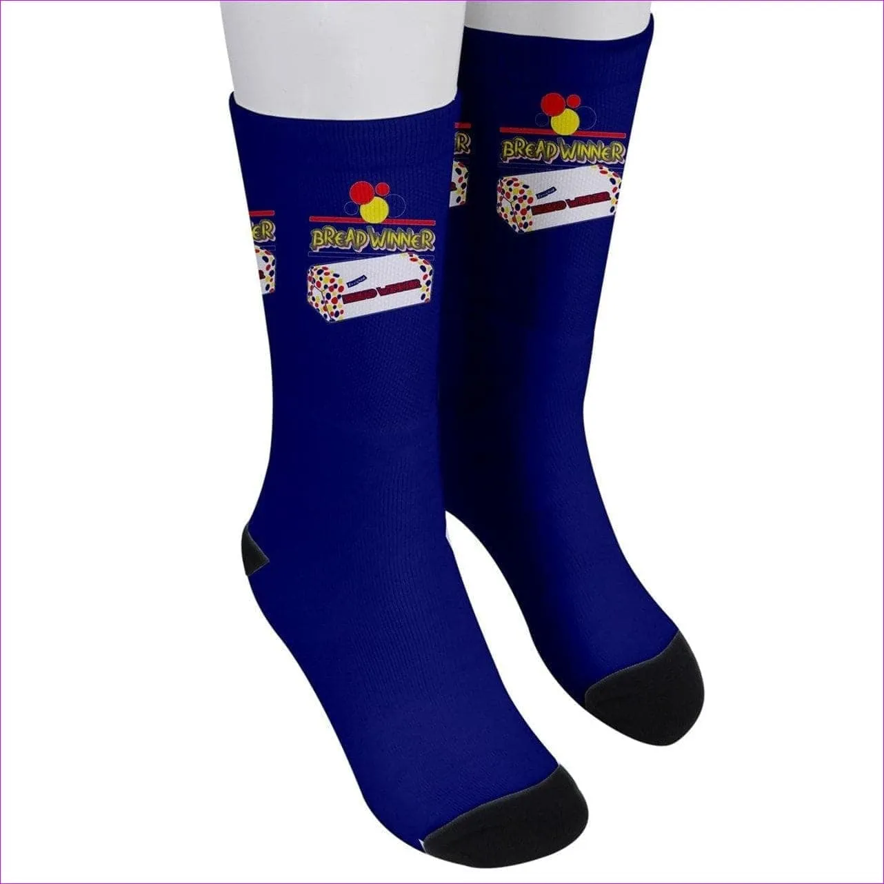 Bread Winner Men's Crew Socks -4 colors