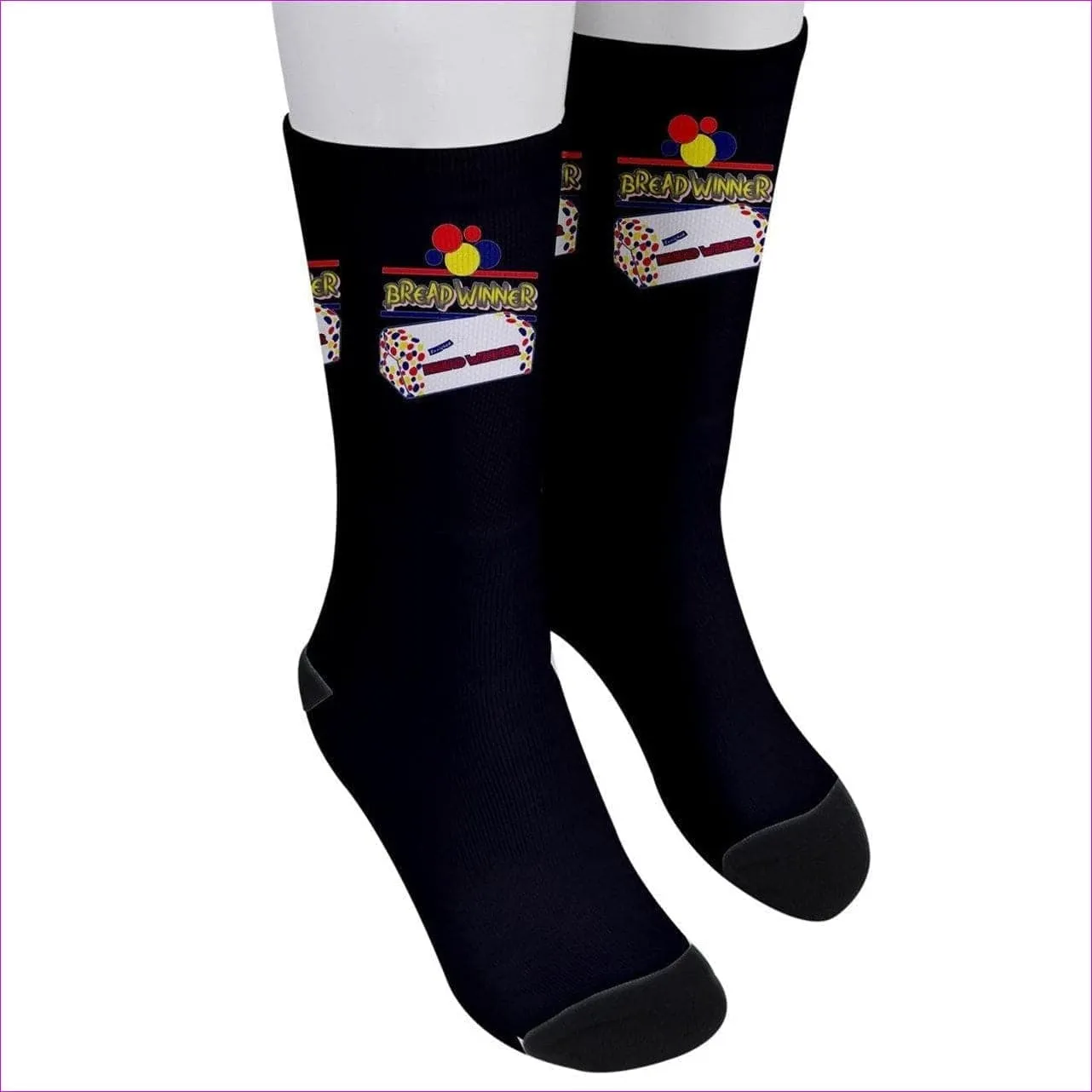 Bread Winner Men's Crew Socks -4 colors