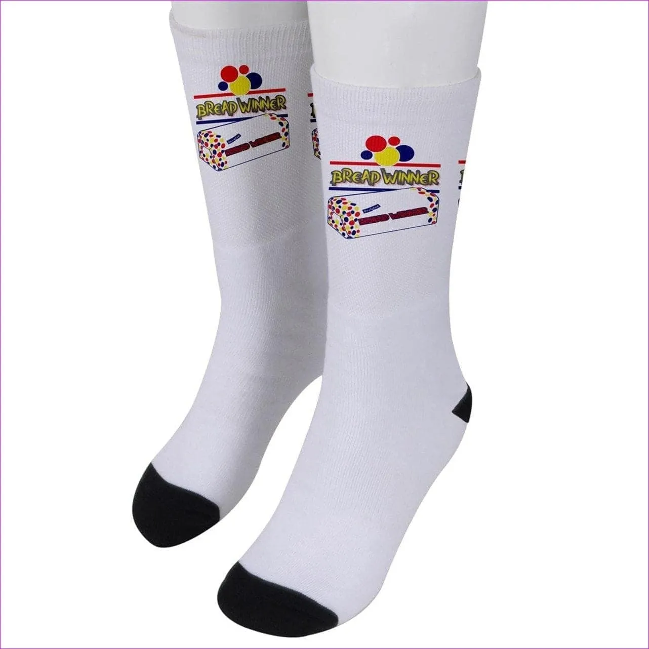 Bread Winner Men's Crew Socks -4 colors