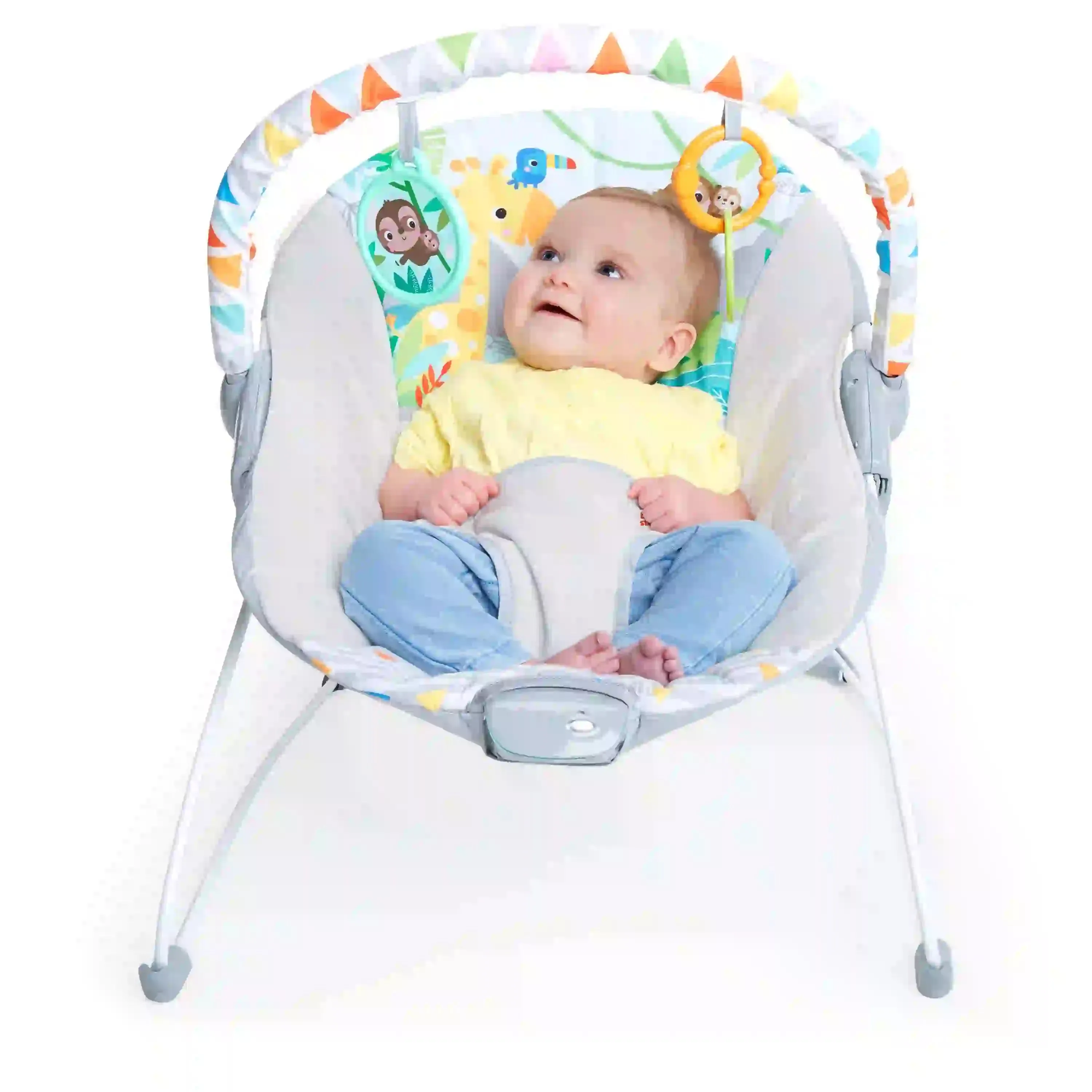 Bright Starts Safari Fun Vibrating Bouncer