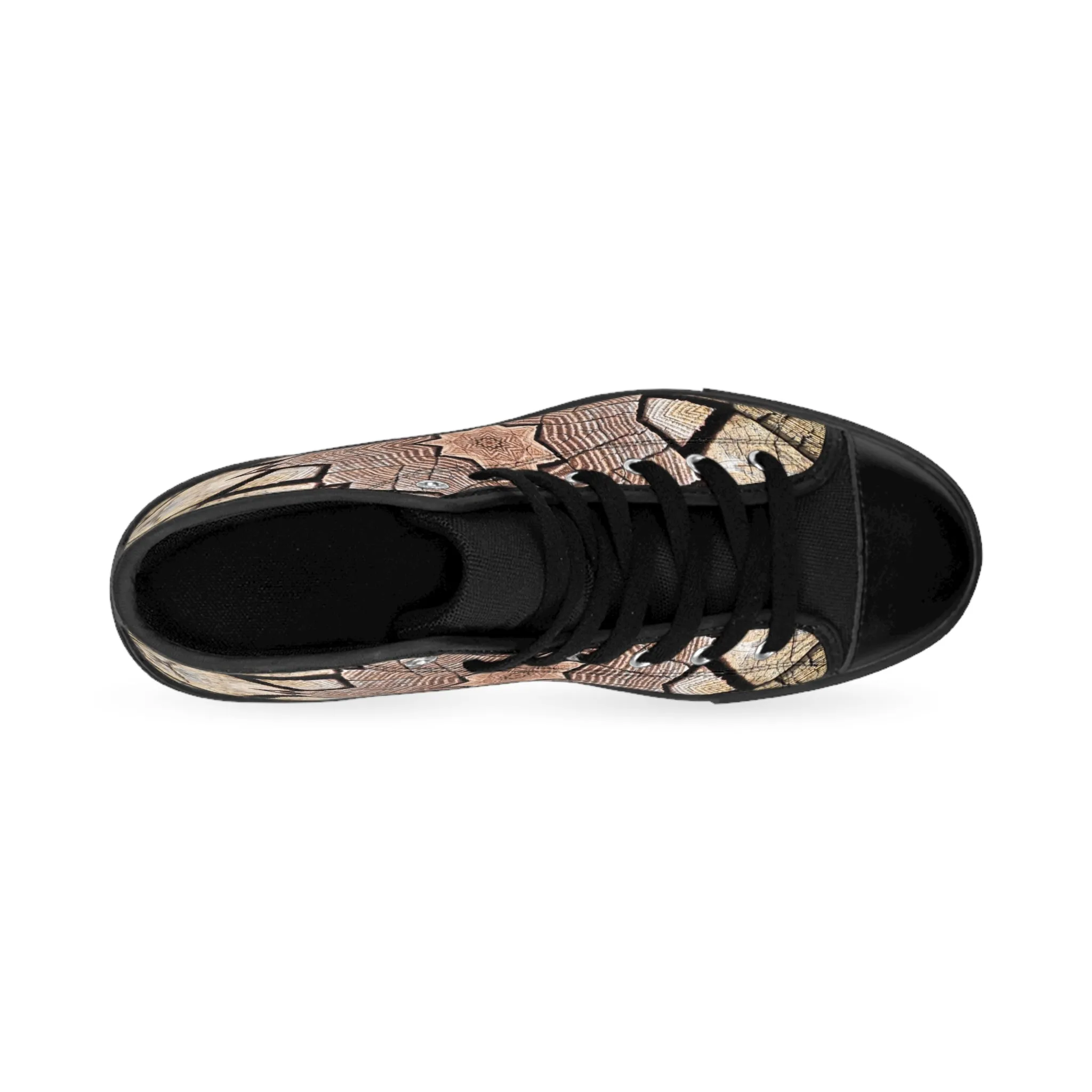 Brown Mandala - Inovax Women's Classic Sneakers