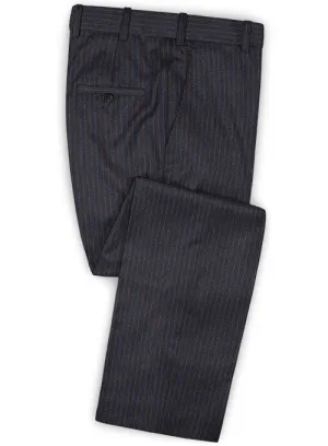 Caccioppoli Dapper Dandy Berno Regal Blue Wool Pants