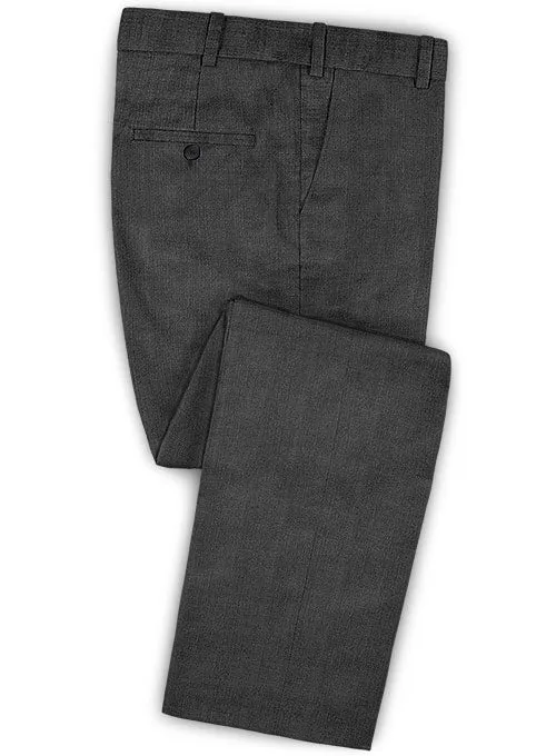 Caccioppoli Dapper Dandy Gloris Gray Wool Pants