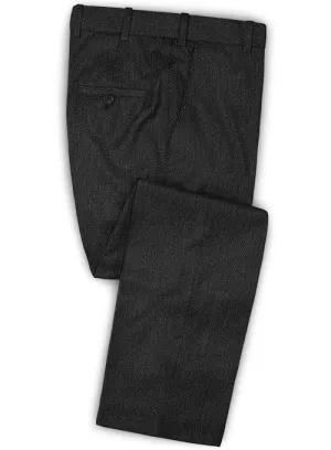 Caccioppoli Dapper Dandy Lead Gray Wool Pants