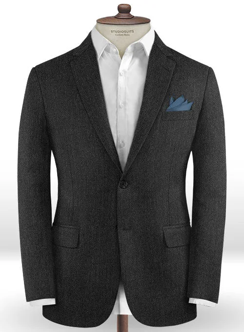 Caccioppoli Dapper Dandy Lead Gray Wool Suit