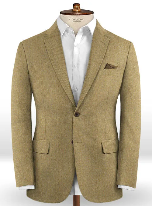 Caccioppoli Dapper Dandy Madici Moss Green Wool Suit