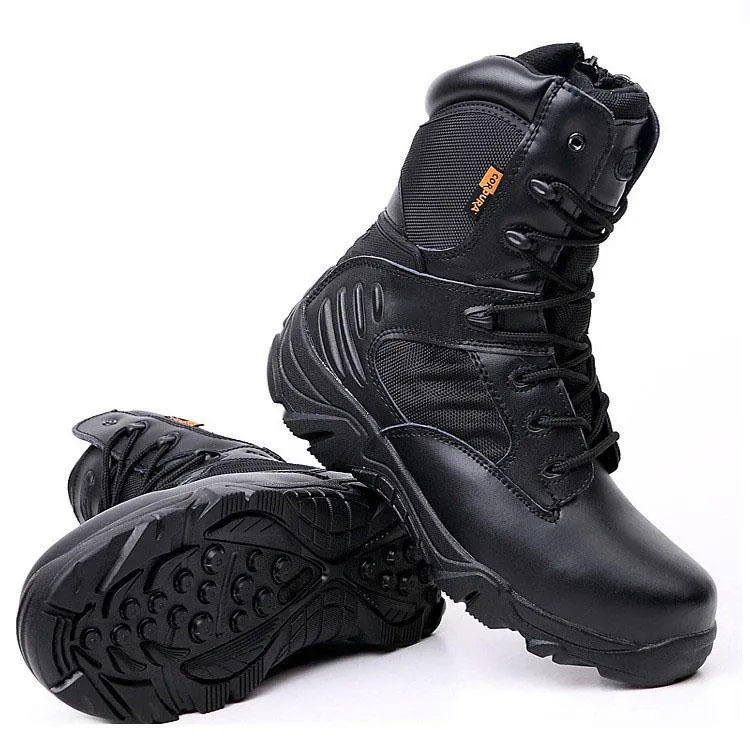 Camouflage Men Work Boots/Tactical Military Heavy Duty Ankle Boots Men