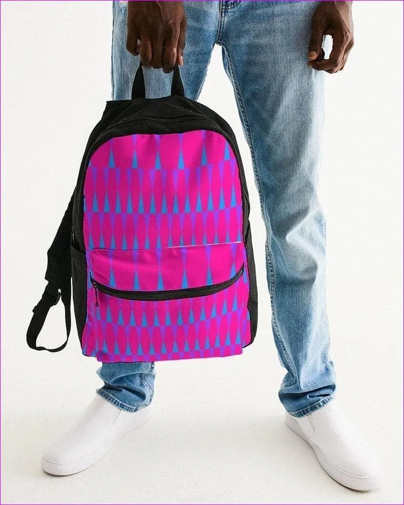 Candy Checkered Small Canvas Backpack