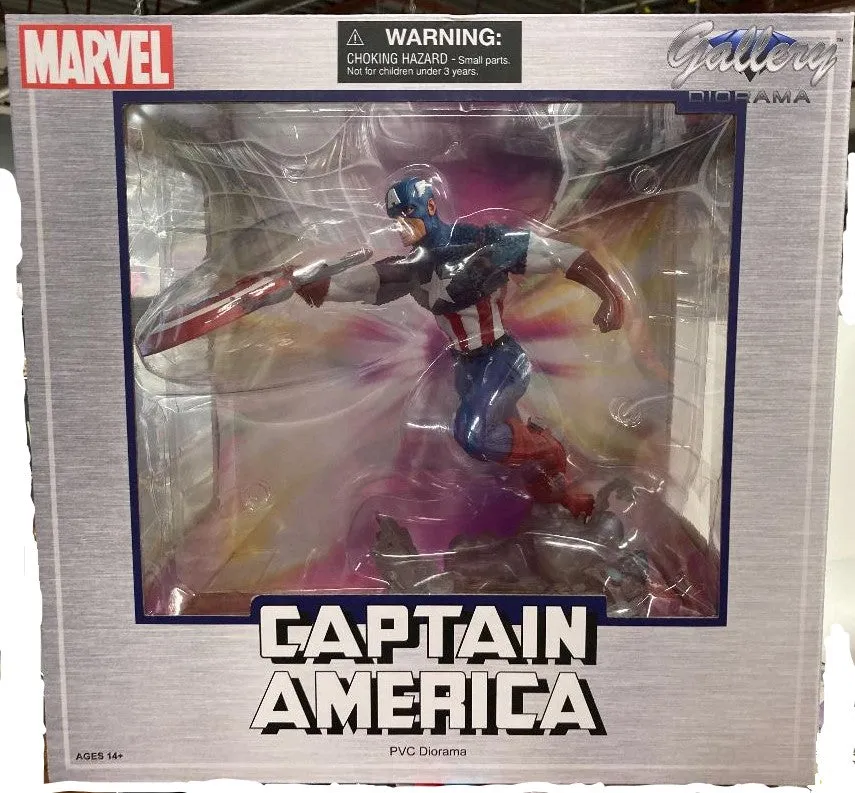 Captain America Pvc Gallery Figure