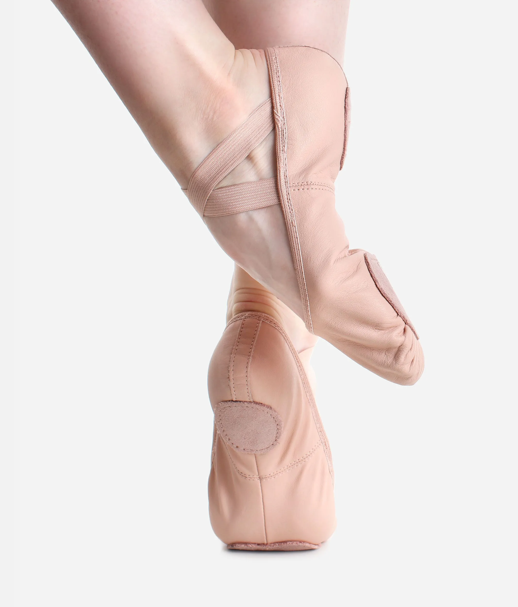 Child's Split Sole Leather Ballet Shoes - SD60