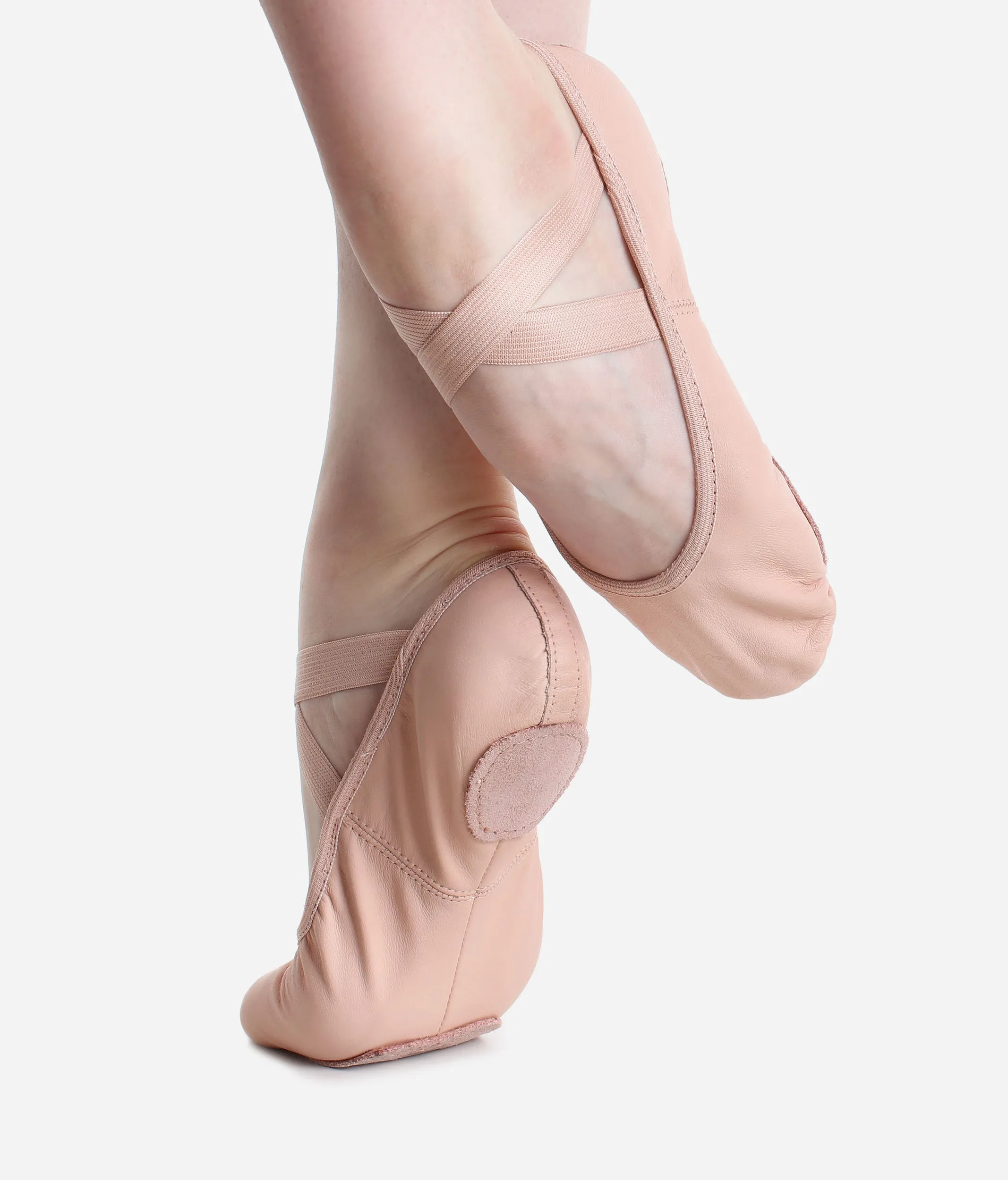 Child's Split Sole Leather Ballet Shoes - SD60