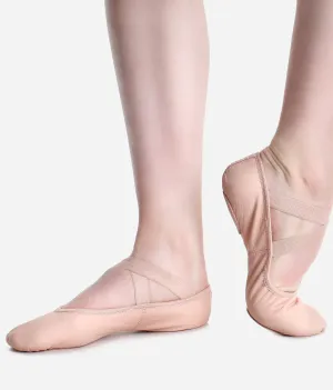 Child's Split Sole Leather Ballet Shoes - SD60