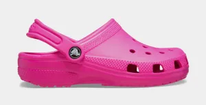 Classic Clog Pink Crush Preschool/Grade School Sandals (Pink Crush)