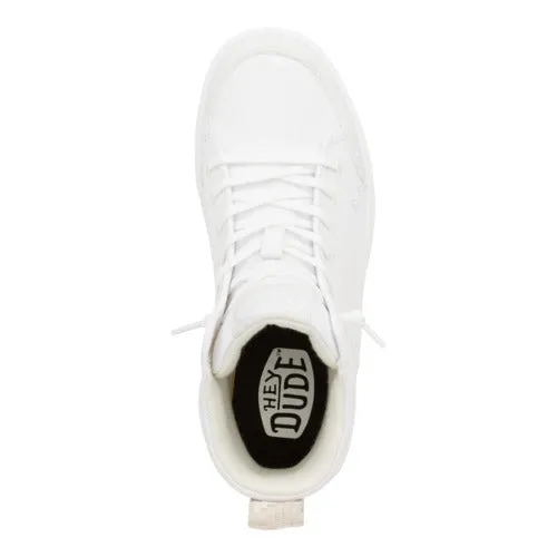 Cody Hi Womens Canvas - White