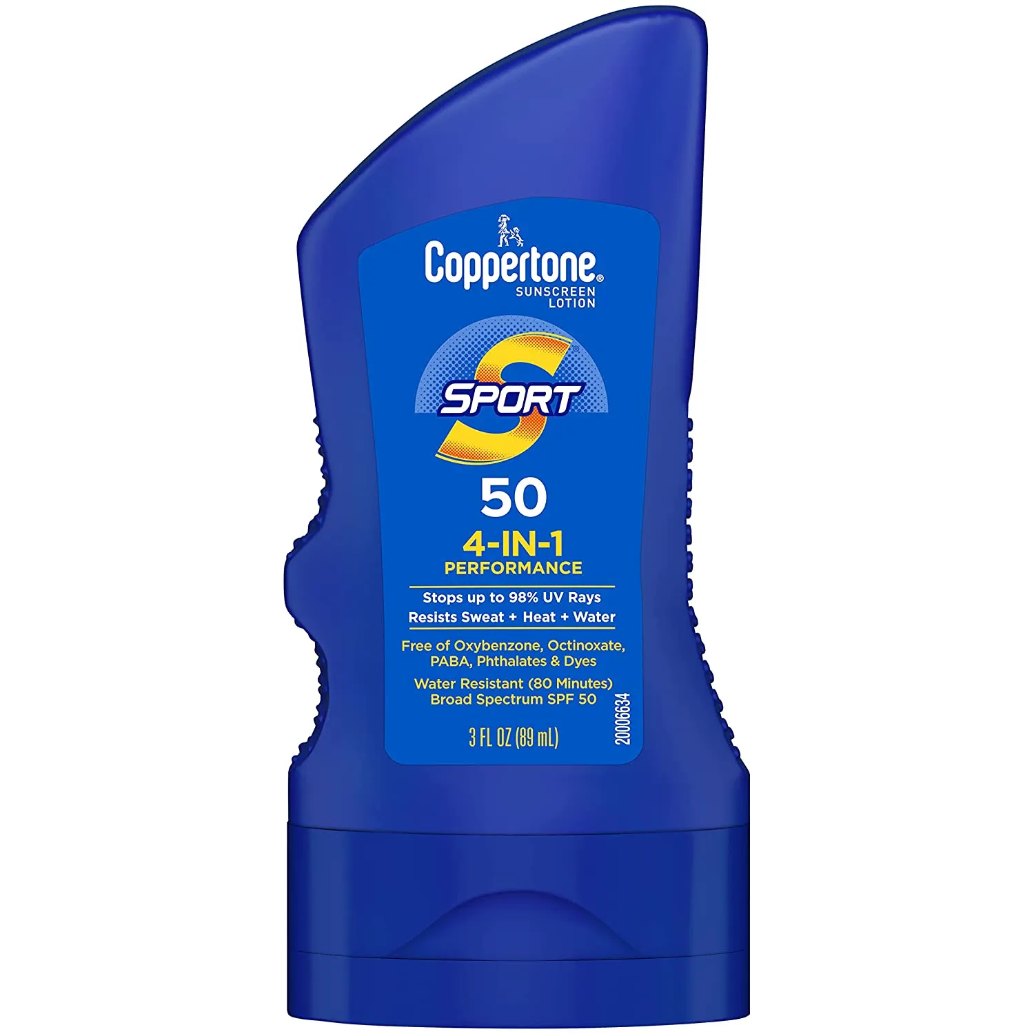 COPPERTONE SPORT 4 IN1 SPF 50 PERFORMANCE 3Oz