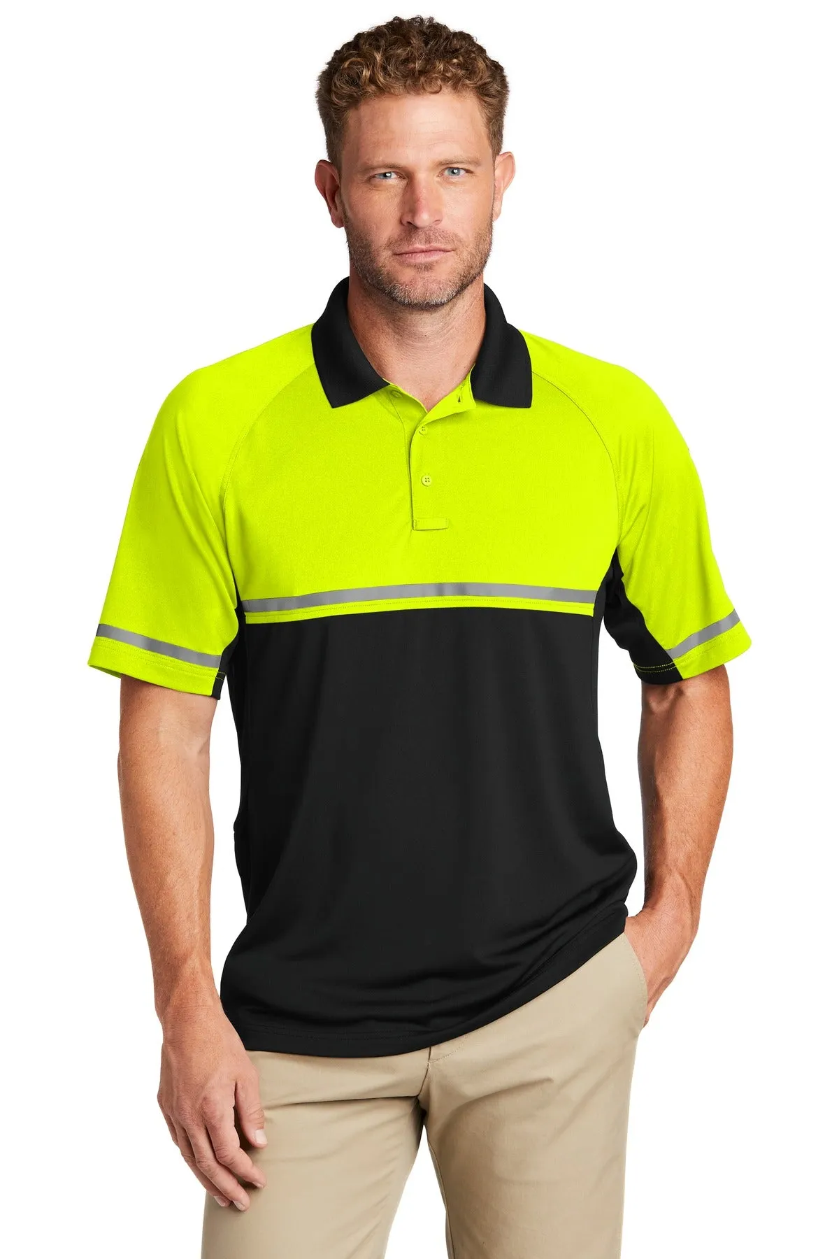 CornerStone ® Select Lightweight Snag-Proof Enhanced Visibility Polo CS423